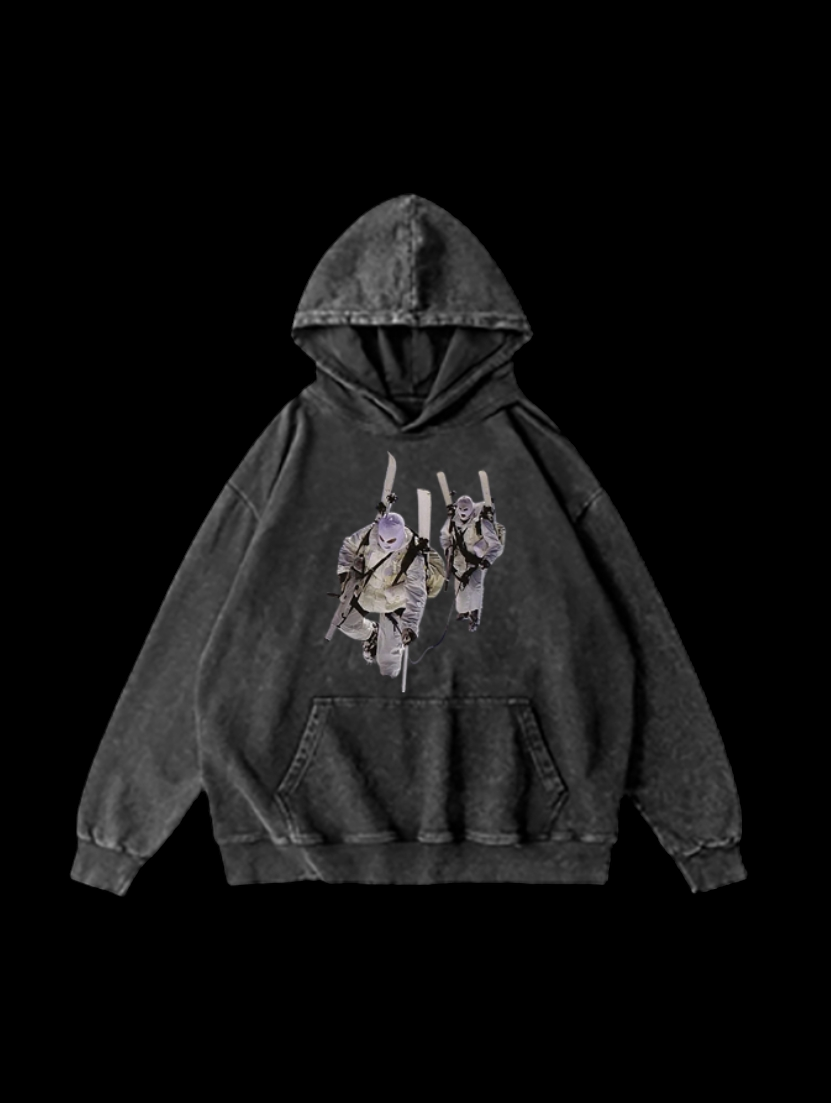 masked up hoodie
