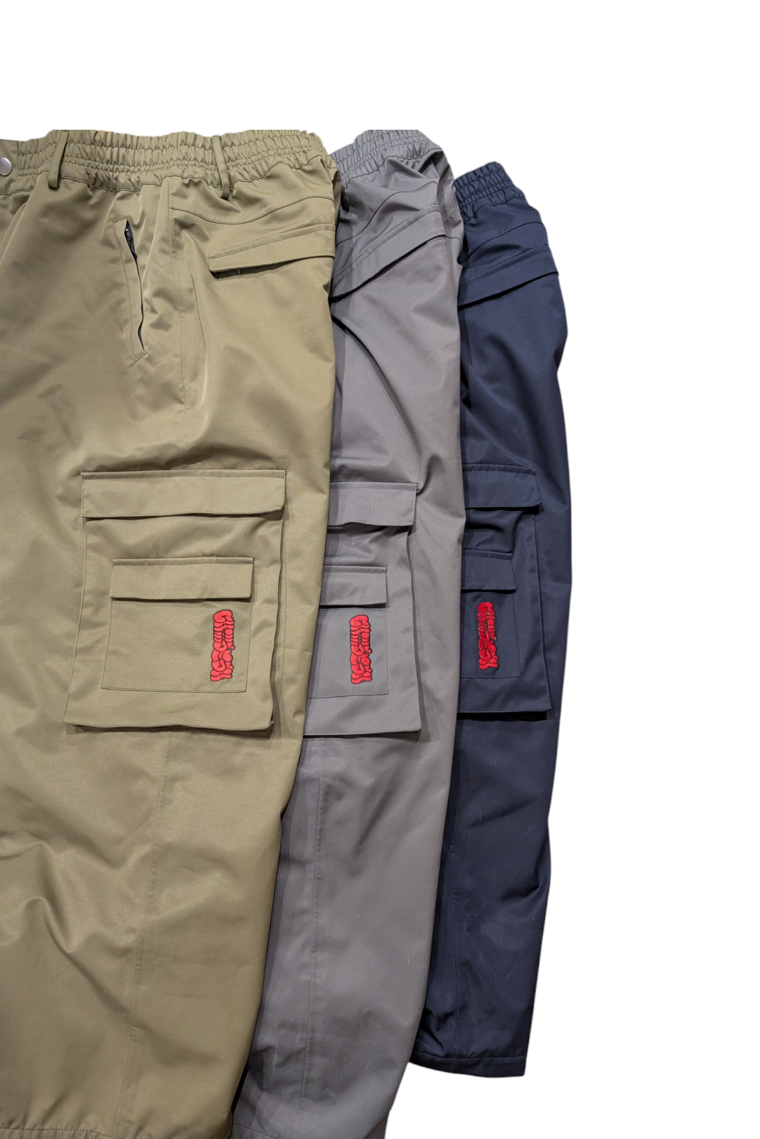 cargo snowpants ($158)